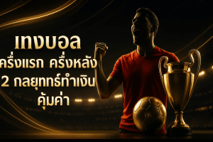 แทงบอล ครึ่งแรก ครึ่งหลัง