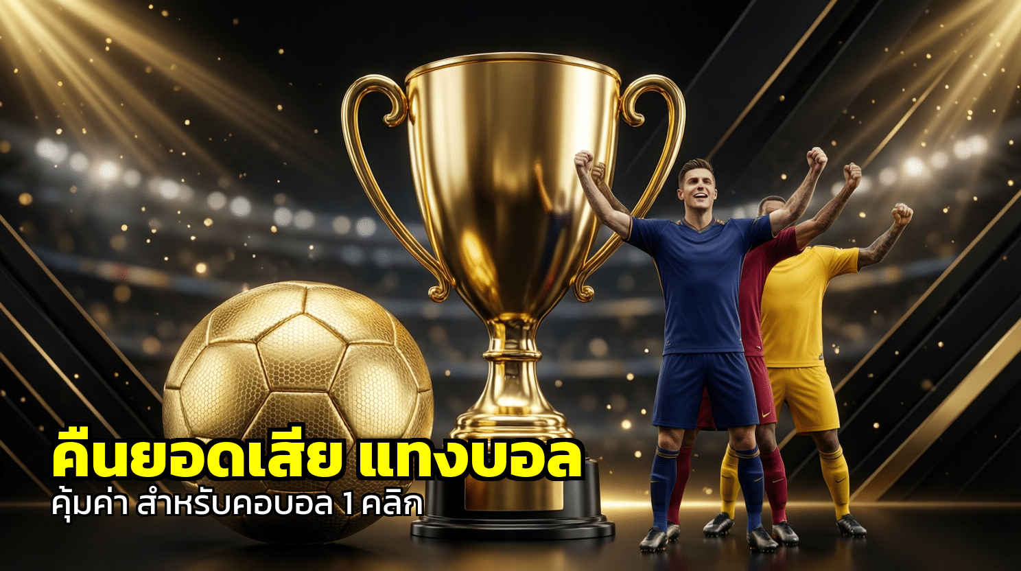 คืนยอดเสีย แทงบอล
